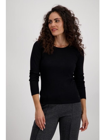 monari Langarmshirt in Schwarz