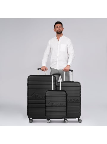 Bench Seattle 4 Rollen Kofferset 3-teilig in black