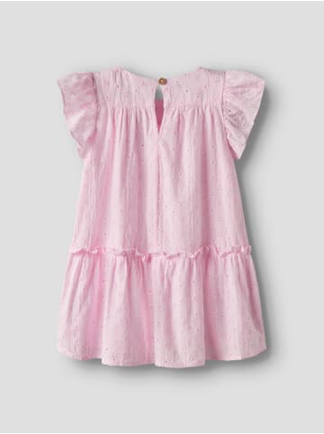 name it Midikleid mit Lochstickerei NMFDETINES in pirouette