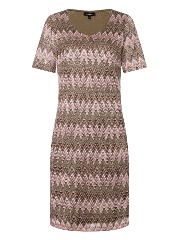 More & More Ajourjerseykleid in fancy zickzack jersey