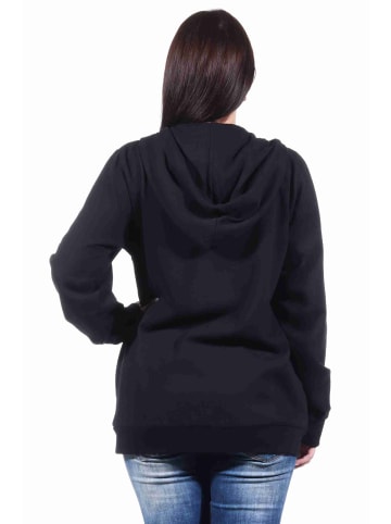 NORMANN Jacke Kapuze Sportanzug - 71151 in schwarz