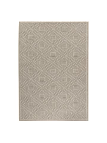 KADIMA DESIGN Teppich Outdoor Waschbar Raute IMST Strapazierfähig OEKO-TEX Balkon