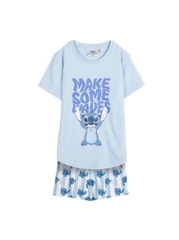 Lilo & Stitch Schlafanzug Kinder Pyjama T-Shirt & Short 10 Jahre
