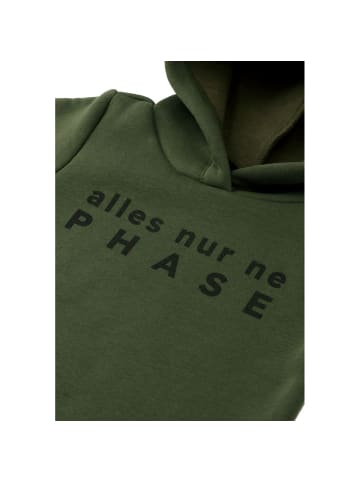 MaBu Kids Kapuzenpullover Alles nur ne Phase in gruen