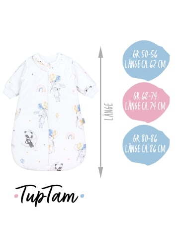 TupTam Baby Ganzjahres Schlafsack Wattiert in blau