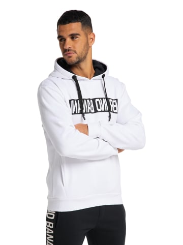 Bruno Banani Hoodie ohne Reißverschluss HOWARD in Weiß
