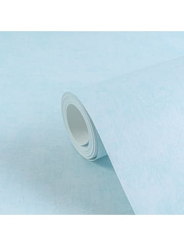 A.S. Création Tapete Plain in Blau