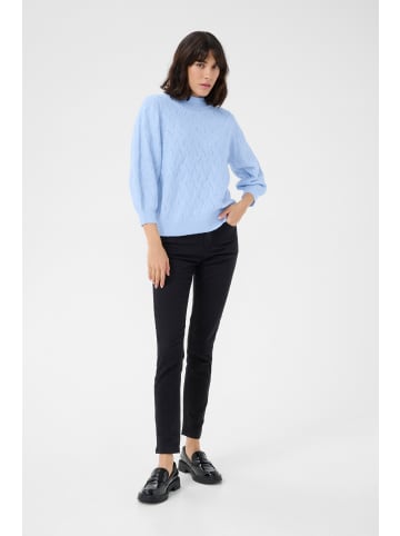 Kaffe Strickpullover KArita in Windsurfer