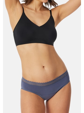 Schiesser Perioden Slip Secret Care in Schwarz / Flieder