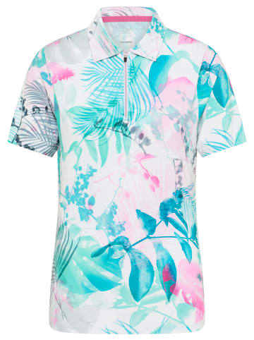 Joy Sportswear Polo EDDA in tropical green print