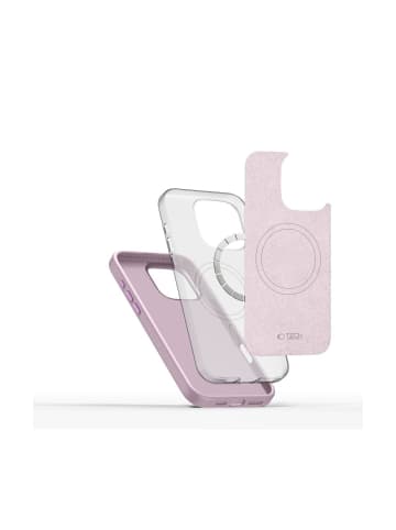 TechProtect TechProtect Silikon PU magnetisch Hülle iPhone 16 Pro Rosa in Rosa