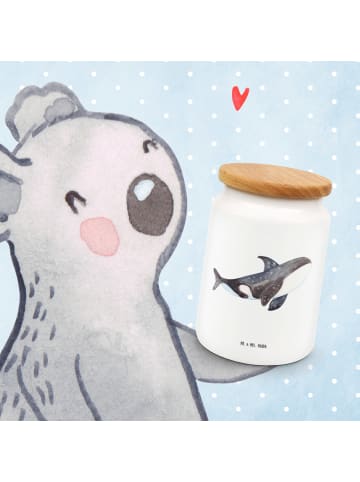 Mr. & Mrs. Panda Vorratsbox Orca ohne Spruch in Weiß