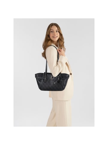 Guess Yesba Schultertasche 39 cm in coal logo
