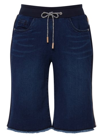 Ulla Popken Hose in dark blue denim