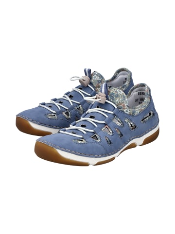 rieker Morelia-Sneaker aus Leder Blau