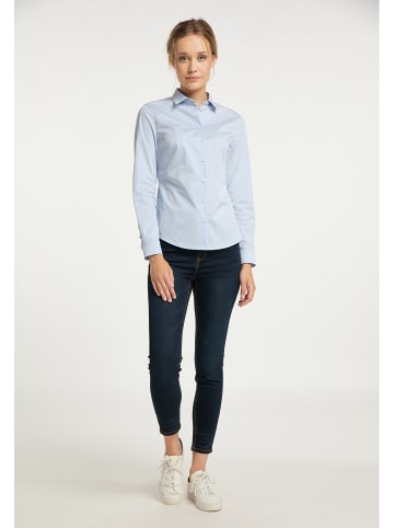 DreiMaster Maritim Damen Bluse in Hellblau