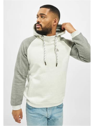 Just Rhyse Kapuzenpullover in white/grey