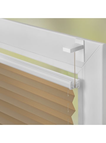 Lichtblick Plissee, Faltrollo in Beige