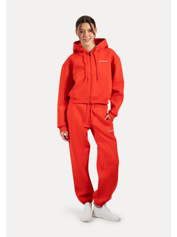 SMILODOX Zip Jacke Enara in Rot
