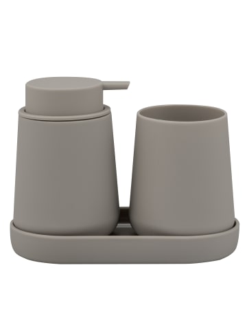 eluno Bad-Accessoires Set TESERO 3tlg. ca. 8,5 x 12 x 9 cm (B/H/T)
