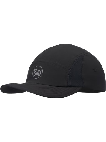Buff 5 Panel Cap in Schwarz