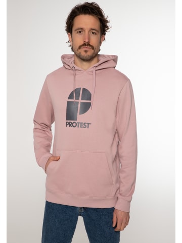 Protest " CLASSIC LOGO HOODY in Mauvepink