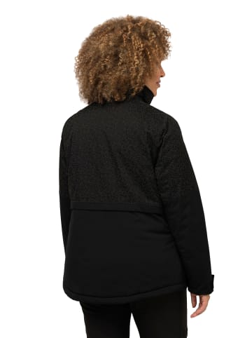 Ulla Popken Funktionsjacke in schwarz