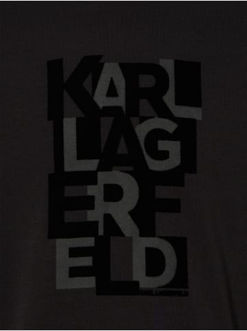 Karl Lagerfeld T-Shirt in schwarz