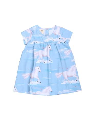 Walkiddy Kleid Kurzarm Kleid aus Baumwolle (Bio)