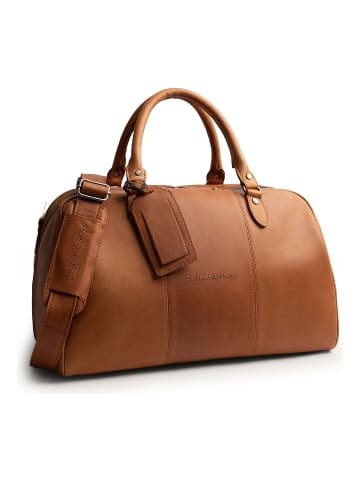 Liam-II Weekender Reisetasche Leder 46 cm cognac