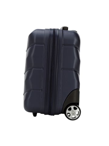 Wittchen Kabinenkoffer Travel Kollektion (H) 42 x (B) 32 x (T) 25 cm in Dunkelblau