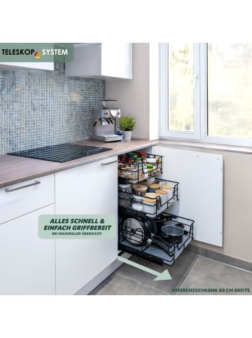 bremermann Teleskopschublade ca. 45,5-47 x 14 x 44 cm (B/H/T)