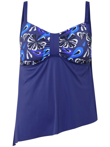 Ulla Popken Tankini in violettblau