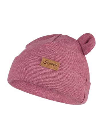 Sterntaler Beanie Ohren in rosafarbig