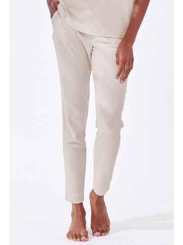 s.Oliver Pyjamahose in beige-meliert