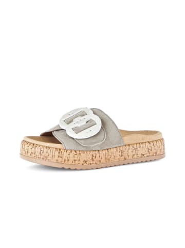 Gabor Pantoletten in grün