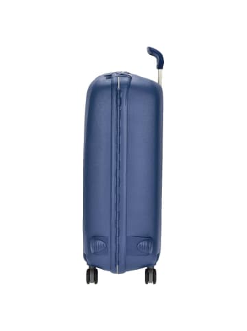 Roncato Light - 4-Rollen-Trolley L 75 cm (smeraldo) in navy