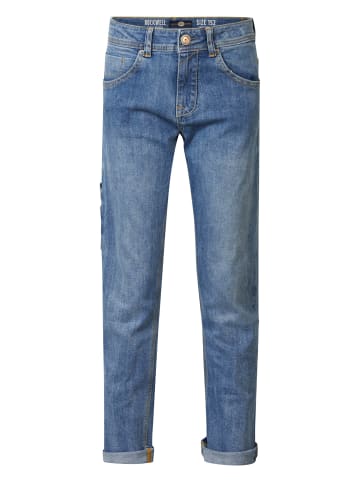 Petrol Industries Rockwell Regular Tapered Fit Jeans Soleil in Blau