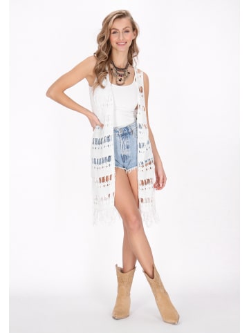 IZIA Women Vest in offwhite