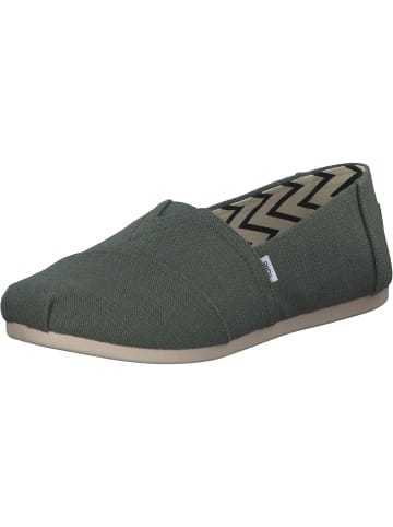 TOMS Slipper in bonsai green