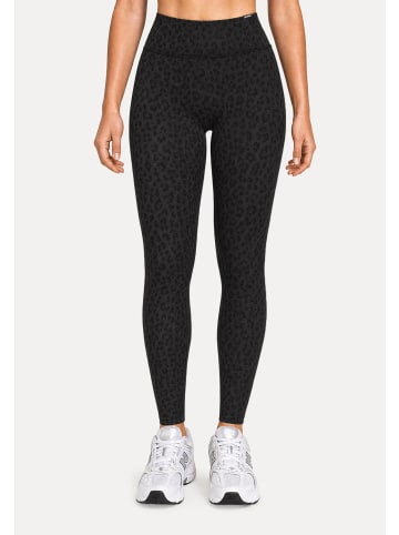 SMILODOX LEO Leggings Velvara in Schwarz Leo