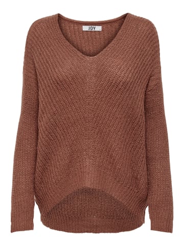 JDY Strickpullover in Russet