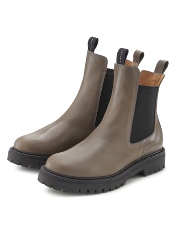 ELBSAND Stiefelette in taupe