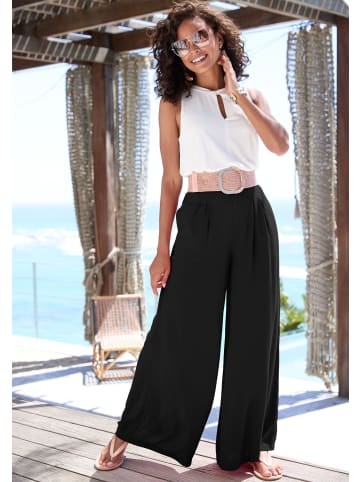 Buffalo Palazzohose in schwarz