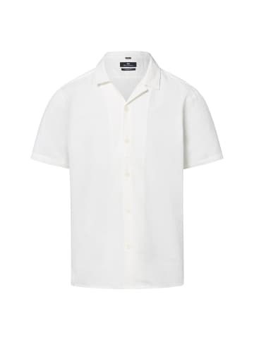 Nils Sundström Kurzarmhemd in ecru