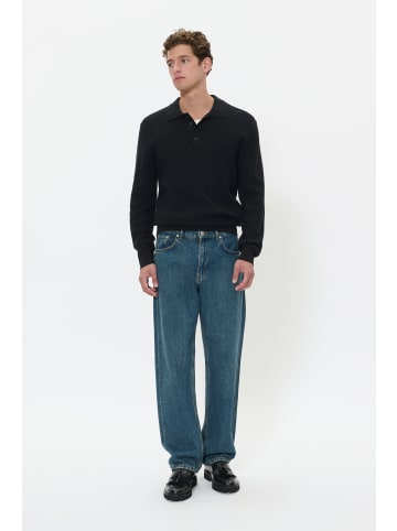 Matinique Strickpullover MAkerone Gerade Passform in Black