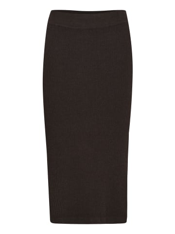 PULZ Jeans PZSARA Pencil Skirt körpernah in Espresso