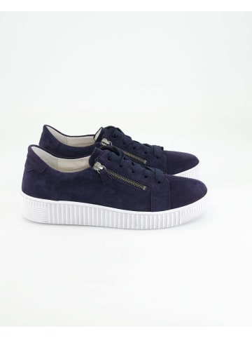Gabor Sportliche Schnürschuhe in Blau