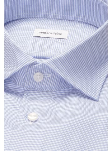 Seidensticker Business Hemd Shaped in Mittelblau