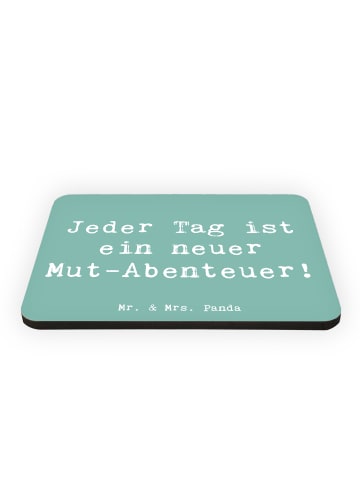 Mr. & Mrs. Panda Magnet Spruch Angst überwinden Abenteuer mit Sp... in Meeresbrise